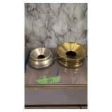 Pair Of Spittoons 7-in Diameter And 8.5 In