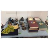 Vintage Oil Cans Racket Lamp Holder Girl Scout