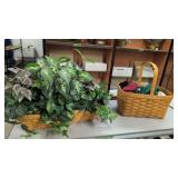 Two Long And Burger Baskets One Has Liners