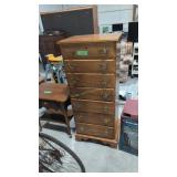 Vintage Ethan Allen Seven Drawer Chest 22 In By