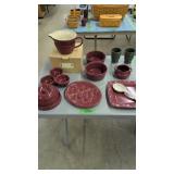 Longaberger Woven Traditions Etc Pottery As Shown