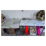 Lot of crystal glassware as shown