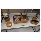 Five Longaberger Baskets As Shown