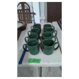 8 longaberger coffee mugs