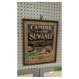 Campin On De Ole Suwanee Framed Print 12 By 15