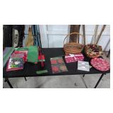 Longaberger pottery and decorations