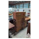 Mcm Vintage Maple Chiffarobe