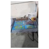 Bahama license plates cookie cutters wood plain