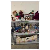 Lot Of Christmas Decorative Items And Christmas