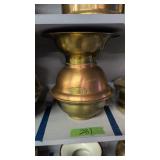 Brass And Copper Spittoon Goldfield Hotel