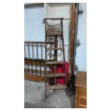 6 ft wooden step ladder