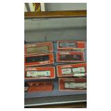 Eight Lionel Train Cars In The Box And A Kris