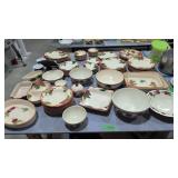 Lot Of Franciscan Apple Pattern China
