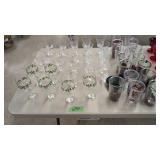Christmas Goblets Glasses Stemware Etc