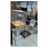 Four Bird Cages As Shown