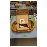 Longaberger Baskets And Pottery As Shown
