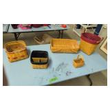 Five Longaberger Baskets