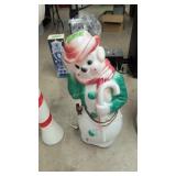 Christmas outdoor snowman