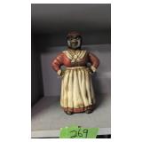 Aunt Jemima Cast Iron Bank 11 In Tall