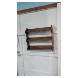 Ethan Allen wooden shelf 27-in long
