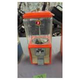 Vintage Penny Candy Countertop Gumball Machine