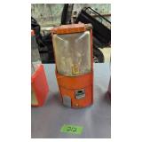 Vintage Countertop 5 Cent Gumball Machine 16 In