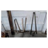 Lot of tools picks can hooks etc