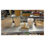 Five Longaberger Baskets As Shown