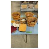 Longaberger Baskets Lids Etc