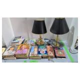 Baldwin Brass Table Lamps Books As Shown