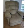 Tan Ultra Comfort Power Lift Chair Sleeper