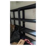 Plastic Shelving Roll Around Aluminum Shelving