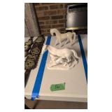 Pair Of Horse Figures Noritake And Glass 9 In Long