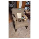 Armchair With Framed Prints