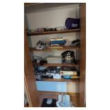 Contents Of Closet Scale Puzzles Telephone Etc