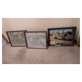 Three Framed Prints