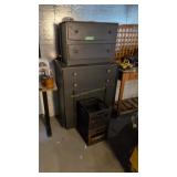 Tall Wooden Chest Of Drawers With Milk Crates