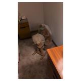 Toy Rocking Horse With Stuffed Animals