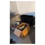Ho Train Accessories Trash Cans Etc