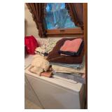 Contents Of Laundry Room Linens Iron Etc Washer