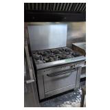 36 Inch 6 Burner Gas Stove On Rollers Buyer To