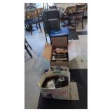 Cookbooks Utensils Grinder Two Chairs