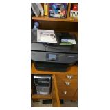 Dell Dimensions Computer With Monitor And Printer