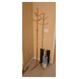 Oak Coat Rack