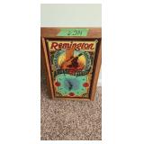 Remington First In The Field Wall Clock 19 X12