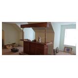 Fancy Wooden Bar 92 In Long 84 In Tall Buyer To