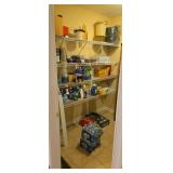 Contents Of Walk-in Storage Room Roll Around