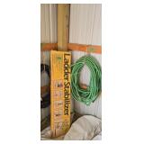 Garden Hose Extension Cord Ladder Stabilizer