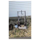 Hose Reel And Garden Sprayer
