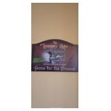 Wooden Sign The Looney Bin 16 Inches Long